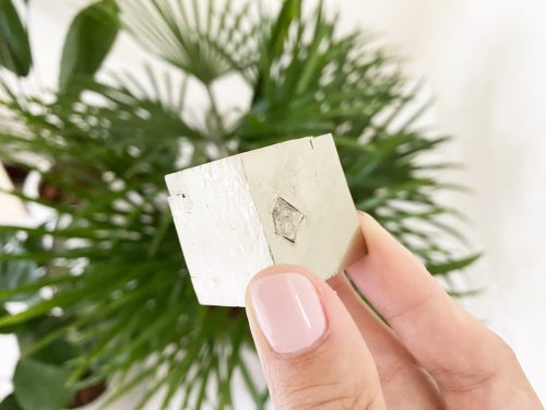 『西班牙黃鐵礦 Pyrite Cubes』H008