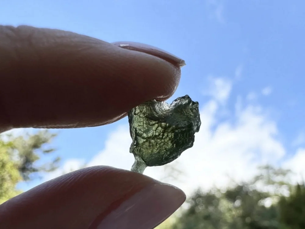 捷克隕石 Moldavite M30