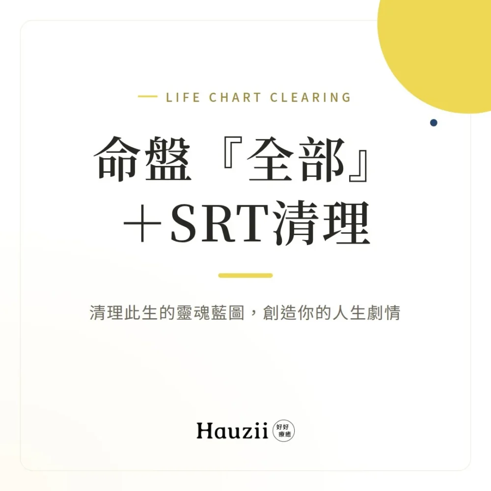 命盤 『全部』+ SRT清理：清理此生的靈魂藍圖，創造你的人生劇情